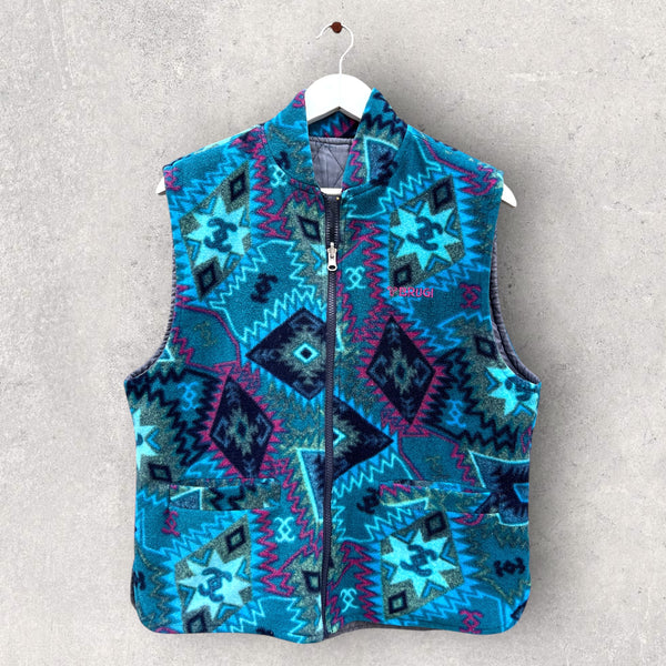 Vintage Fleece Weste