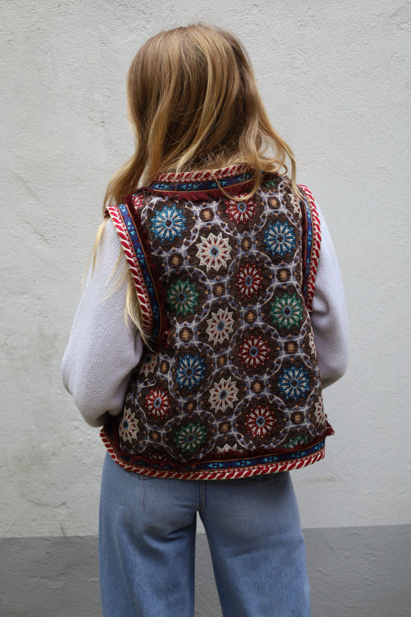 Embroidered Vest