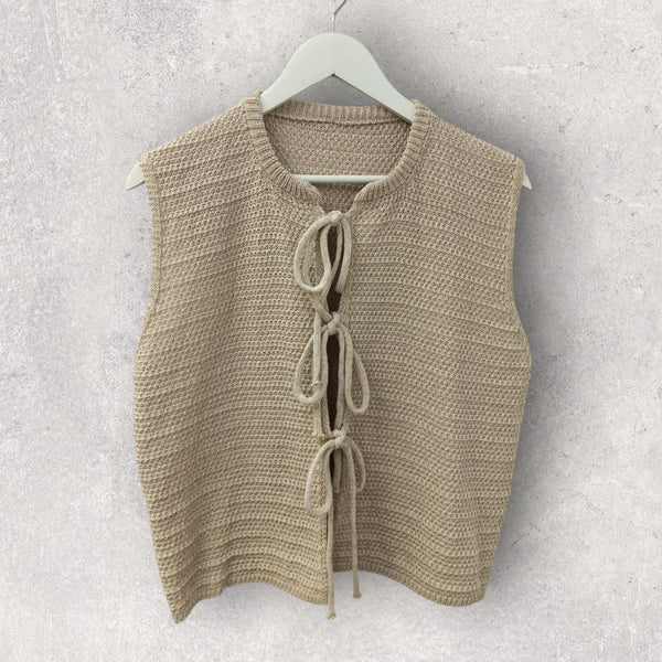 Knitted vest