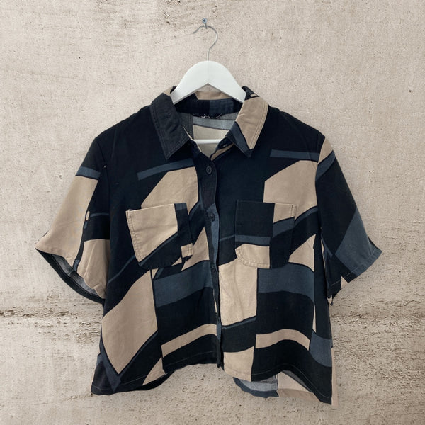 Cropped Hawaiian Shirt