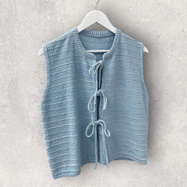 Knitted vest