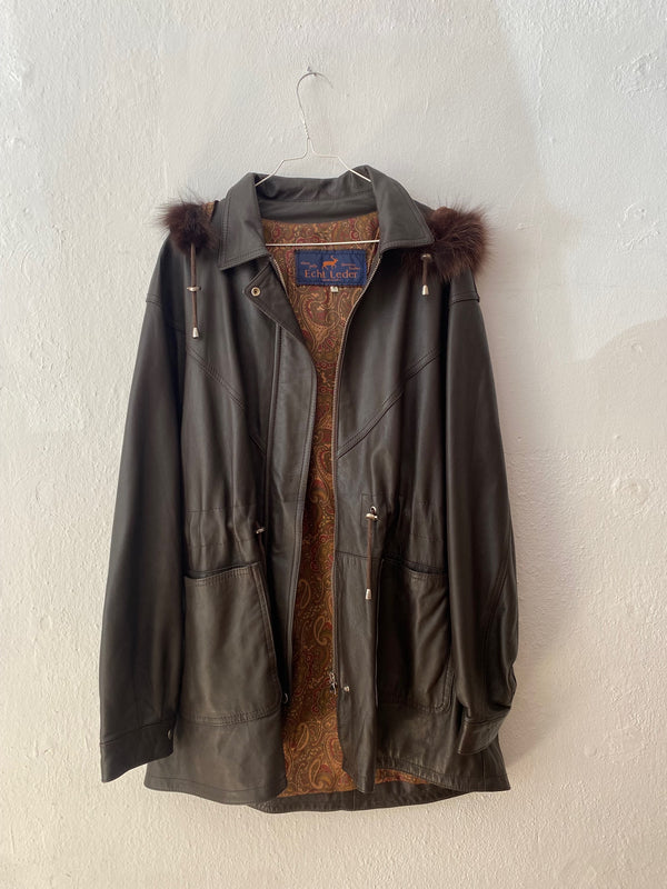 Leather jacket