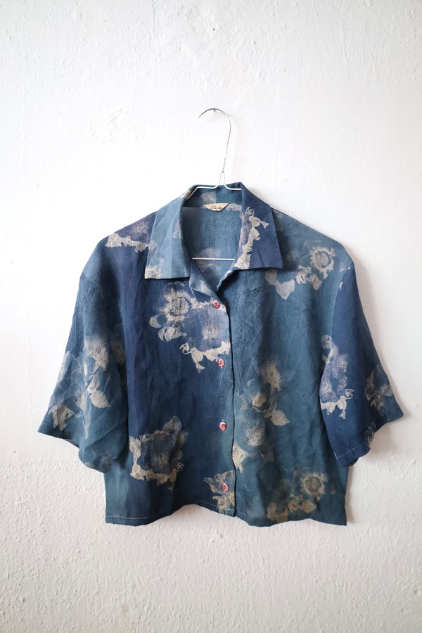Cropped Vintage Blouse