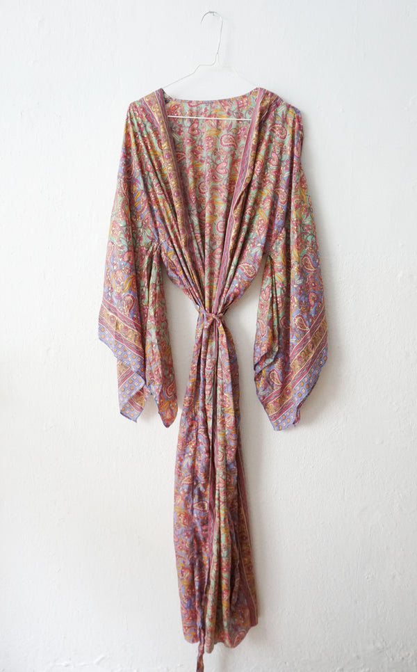 long Kimono with silk