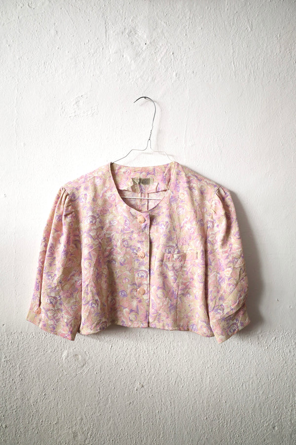 Cropped Vintage Blouse