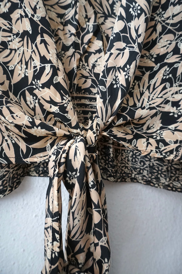 Boho Blouse trumpet sleeve