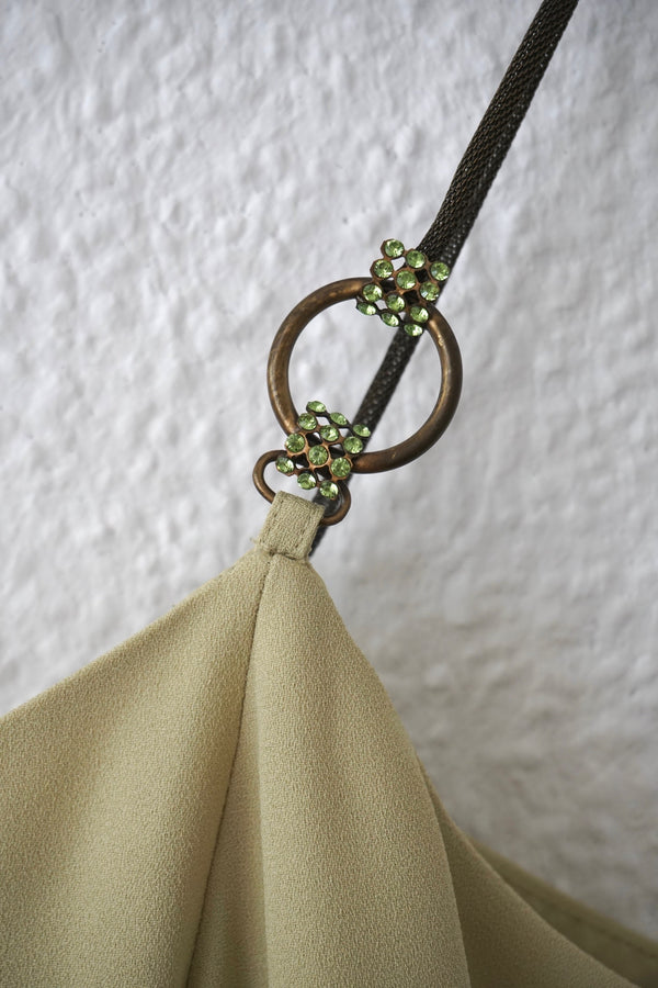 Beautiful vintage dress light green