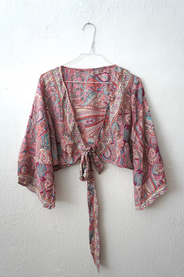 Boho Blouse trumpet sleeve