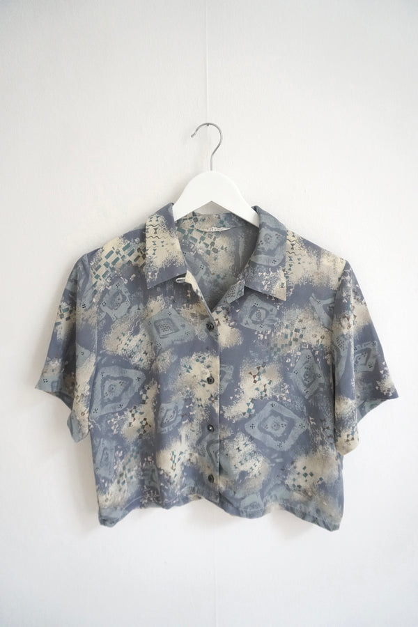 Cropped vintage blouse