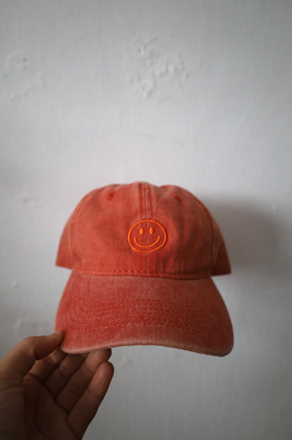 Smiley cap orange