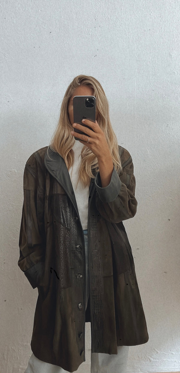 Leather jacket