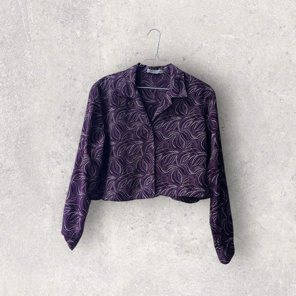 Cropped Vintage Blouse