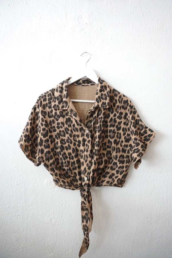 Musselin Leo Bluse