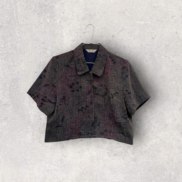 Cropped Vintage Blouse