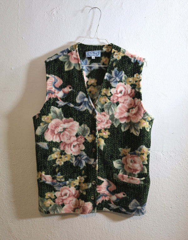 Vintage Fleece Weste