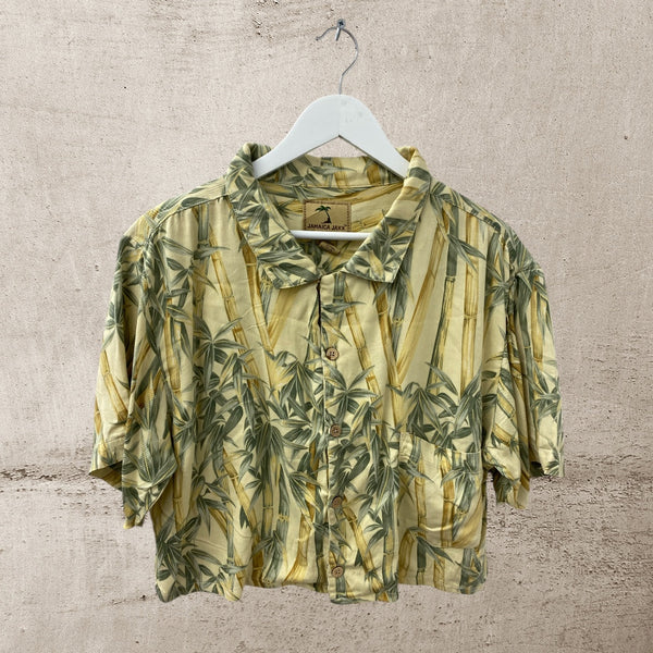 Cropped Hawaiian Shirt