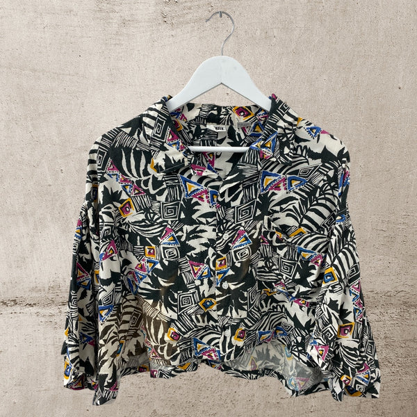 Cropped Hawaiian Shirt