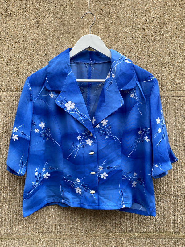 Cropped Vintage Blouse