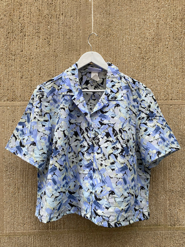 Cropped Vintage Blouse