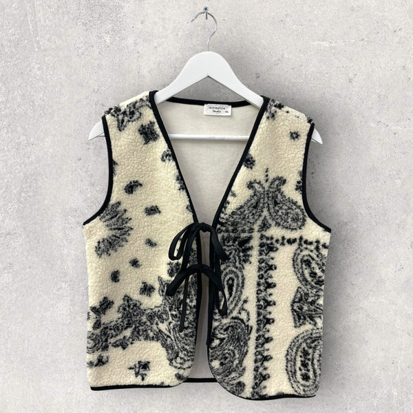 Knotted Fleece Vest