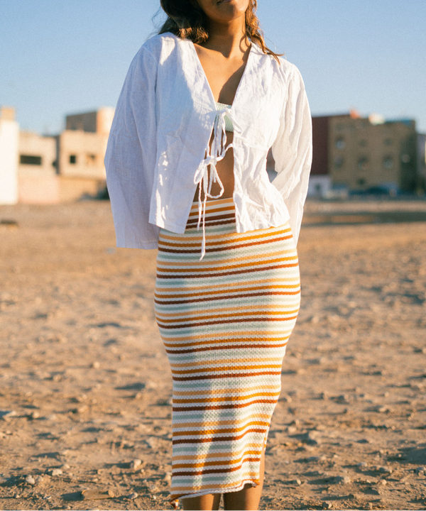 Knitted skirt