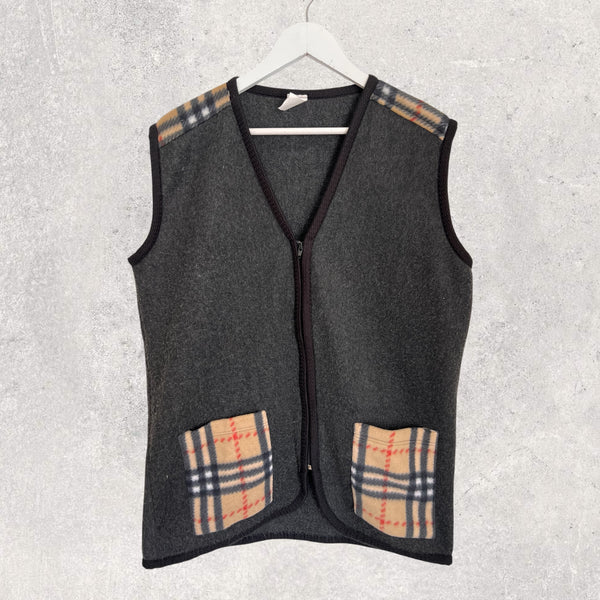 Vintage Fleece Weste