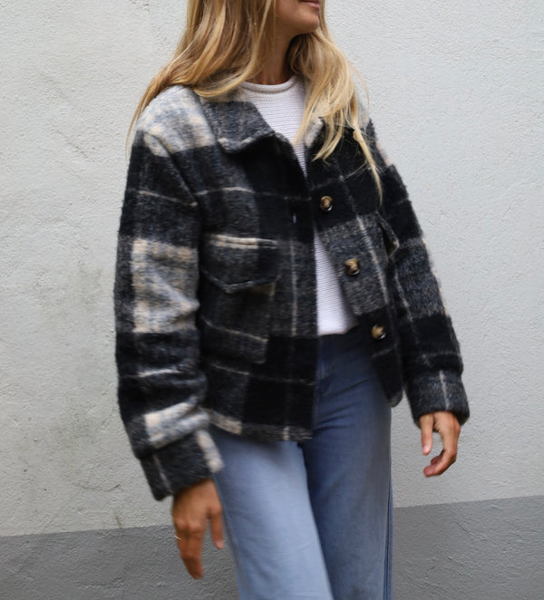 Checkered jacket
