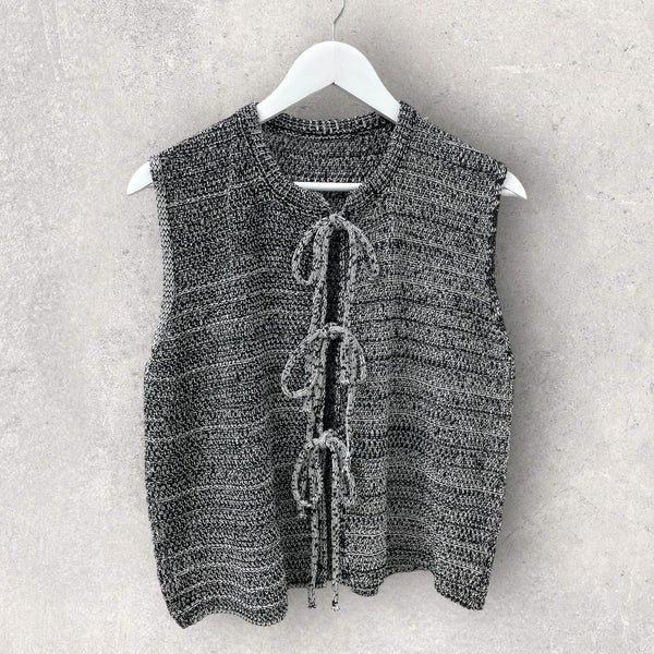 Knitted vest