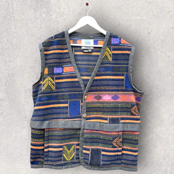 Vintage Fleece Weste