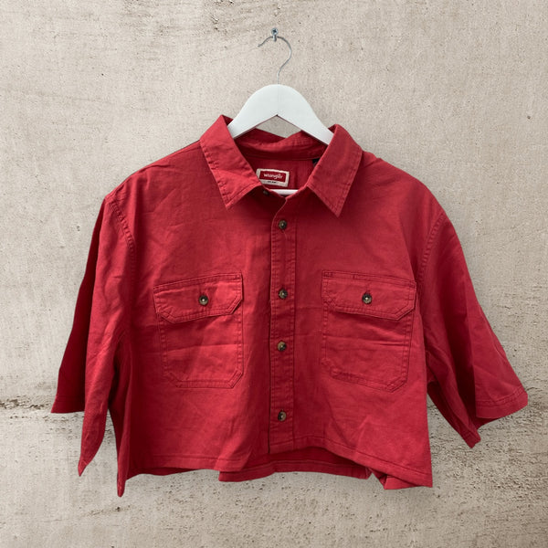 Cropped Hawaiian Shirt