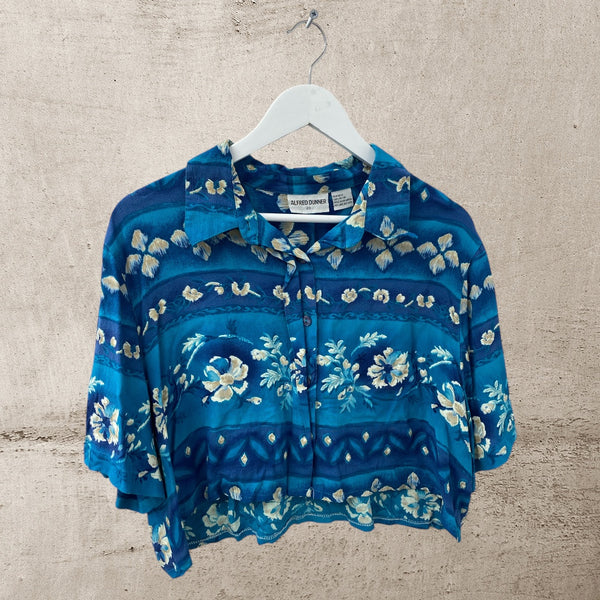 Cropped Hawaiian Shirt