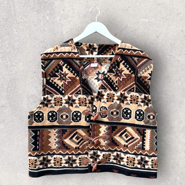 Vintage Fleece Weste