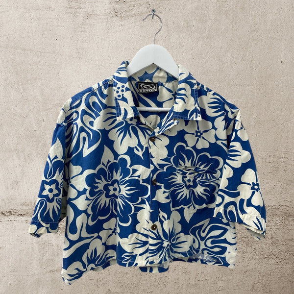 Cropped Hawaiian Shirt
